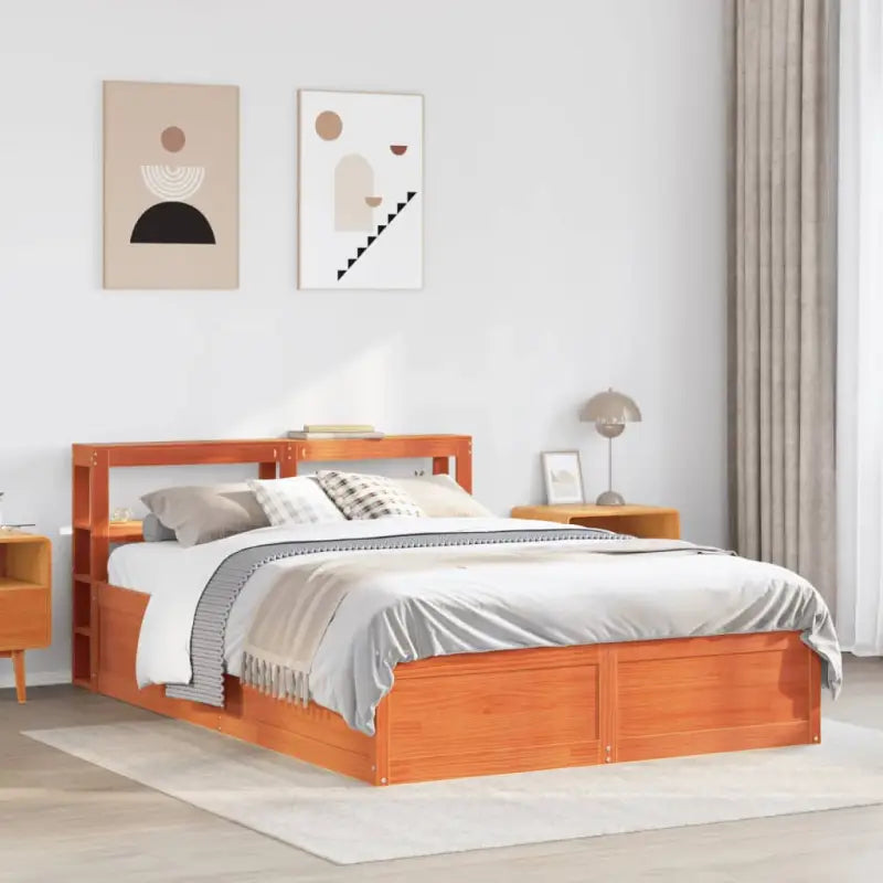 Stevige bedframe van massief grenenhout voor een goede nachtrust - Bedden & bedframes