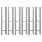 Stevige constructie grondankerset met voorgeboorde gaten voor buitengebruik - 10 x 6 x 60 cm / 6 - Grondankers