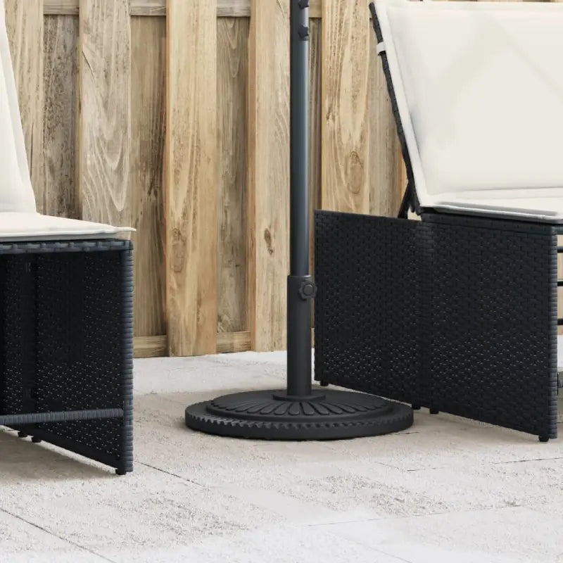 Stevige kunststof en beton parasolvoet voor stabiele stand - 1 / 12 kg - Parasolvoeten