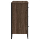 Stevige ladekast met bewerkt hout en tijdloze uitstraling - Commodes & ladekasten