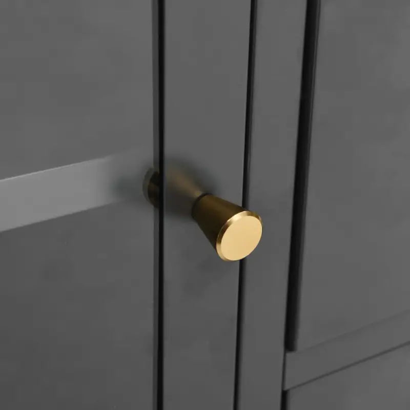 Stijlvolle dressoir met gehard glas en verstelbare schappen - Dressoirs & buffetkasten