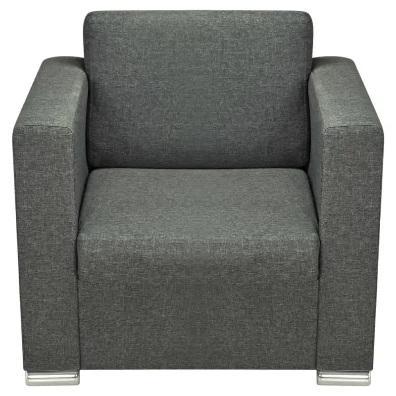 Stijlvolle fauteuil met houten frame en verchroomde poten voor elk interieur - Fauteuils & Relaxfauteuils