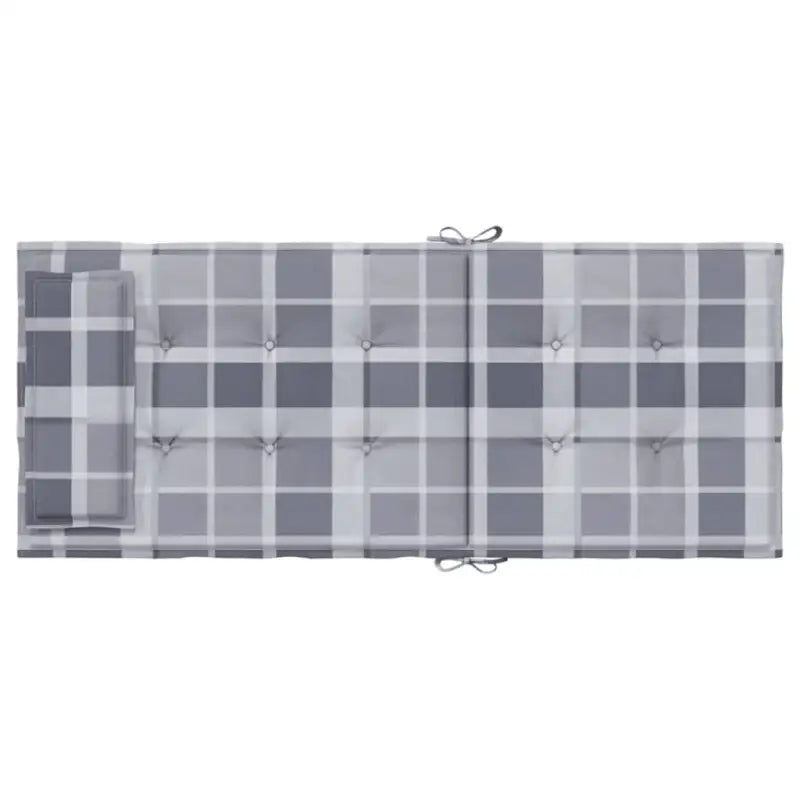 Stoelkussens met hoge rug van oxford stof voor frisse uitstraling - Stoelkussens