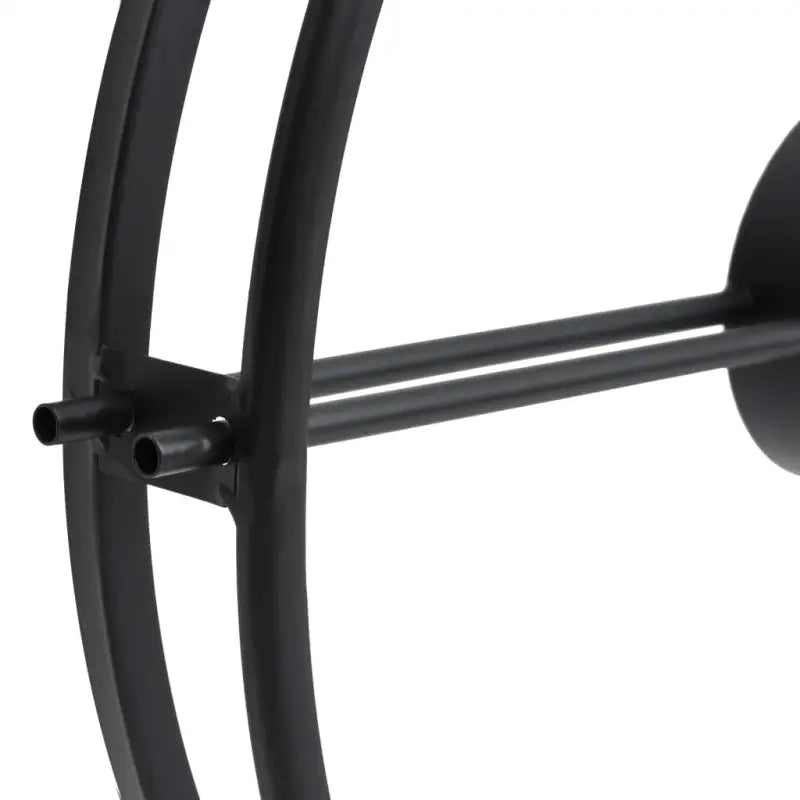 Strakke ijzeren wandklok met elegante en delicate uitstraling - Wandklokken