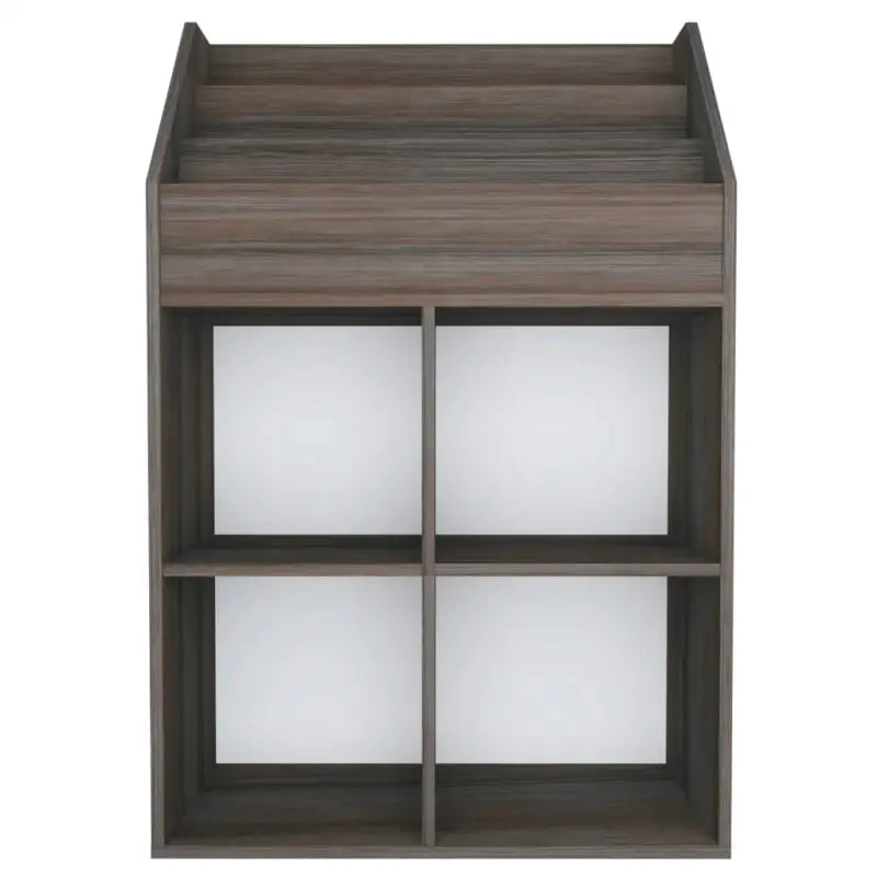 Tijdschriftenrek voor kinderen van bewerkt hout Practical en duurzaam - Tijdschriftenrekken