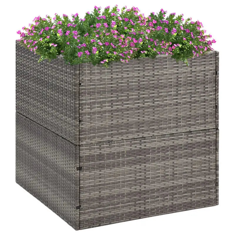 Transparante nylon zak voor plantenbakken en bloempotten ideaal voor bloemen - Grijs / 80 x 80 x 80 cm / 1