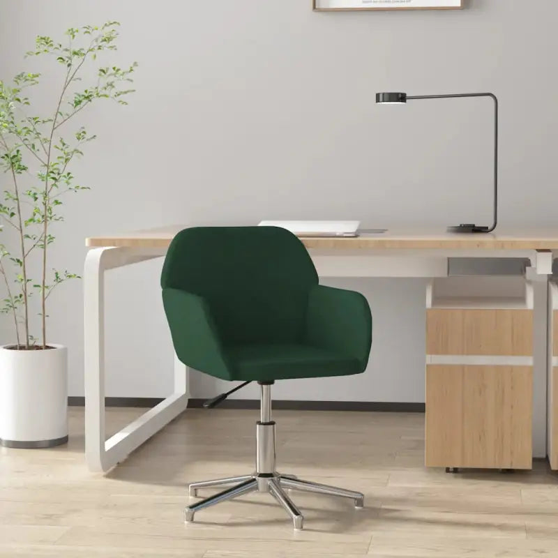 Trendy bureaustoel met elegant design en comfort - Donkergroen / 1 - Bureaustoelen