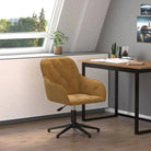 Trendy bureaustoel met verstelbare hoogte armleuning en elegant design - Bureaustoelen