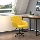 Trendy bureaustoel met verstelbare hoogte armleuning en elegant design - Geel / 1 - Bureaustoelen