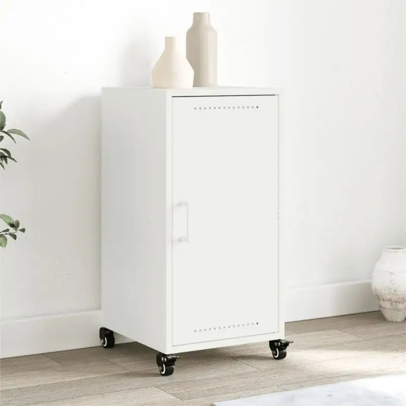 Trendy dressoir van duurzaam staal voor een elegante uitstraling - Wit / 1 - Dressoirs & buffetkasten