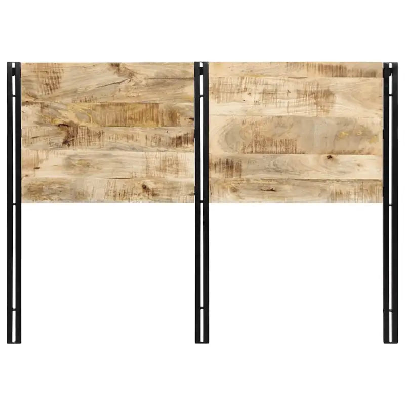 Trendy hoofdbord van massief mangohout voor een complete slaapkamerlook - Hoofdborden en voetborden