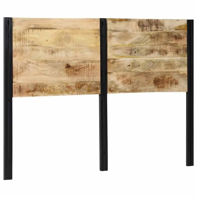 Trendy hoofdbord van massief mangohout voor een complete slaapkamerlook - 140 cm / 1 / massief mangohout - Hoofdborden