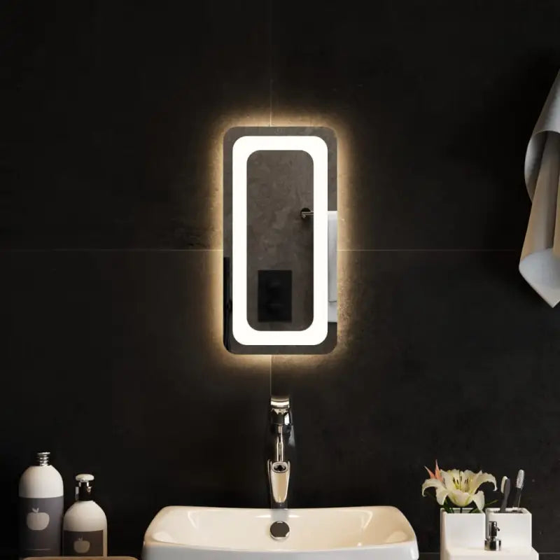 Trendy LED badkamer spiegel met IP65-klasse waterdichtheid - 20 x 40 cm / 1 - Spiegels