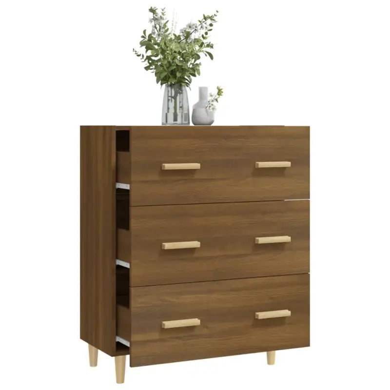 Trendy ontwerp dressoir met bewerkt hout en gemakkelijk schoon te maken - Dressoirs & buffetkasten