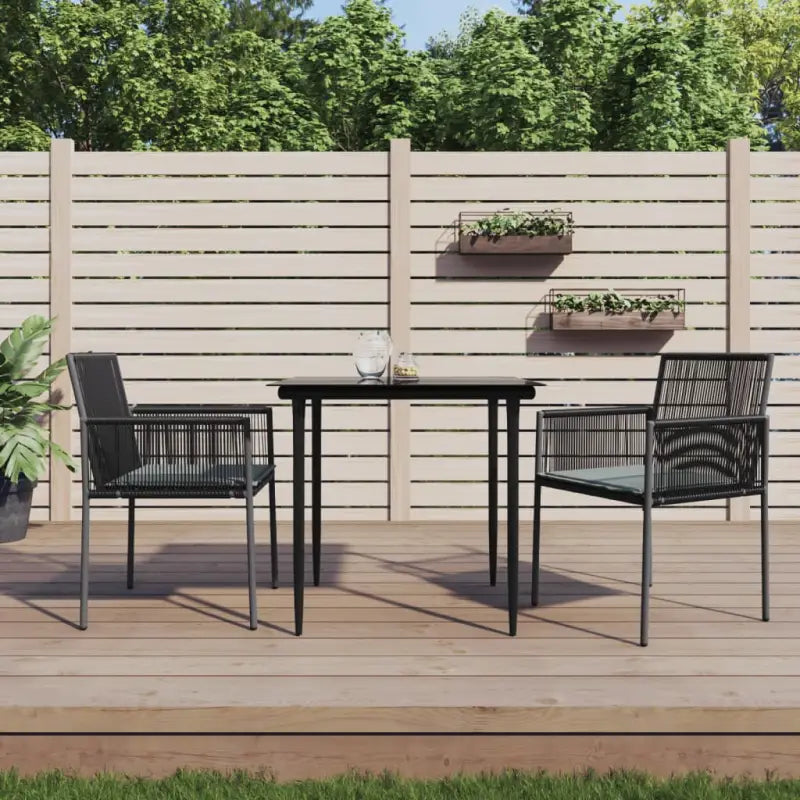 Trendy poly rattan tuinstoelen voor een stijlvolle tuin of terras - 2 - Tuinstoelen