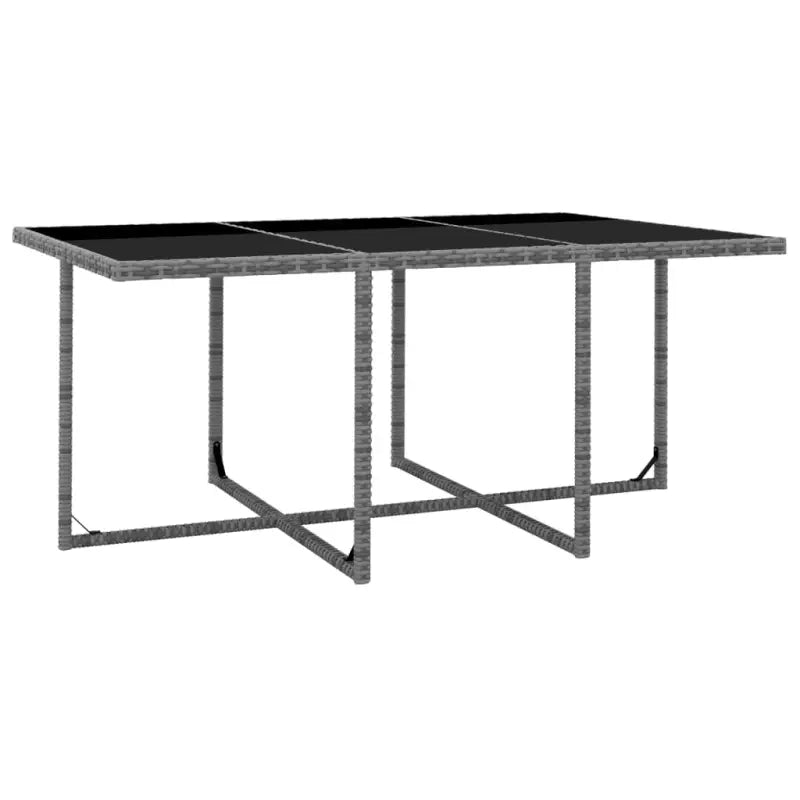 Trendy rattan tuinset met stalen frame en makkelijke schoonmaak - Tuinsets