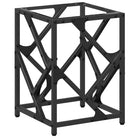 Trendy salontafel met glazen blad en elegante uitstraling - Salontafels