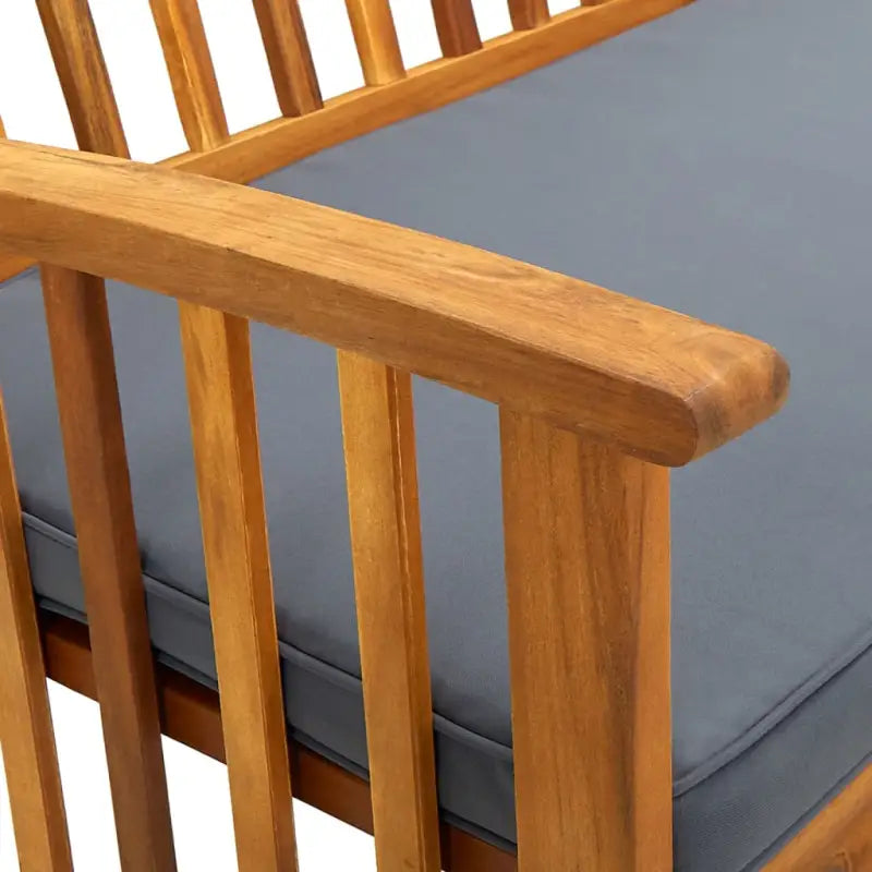 Tuinbank van massief acaciahout voor rustieke buitenruimte - Tuinbanken