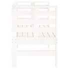 Tuinbank van massief grenenhout voor buitengebruik en duurzaamheid - Tuinbanken