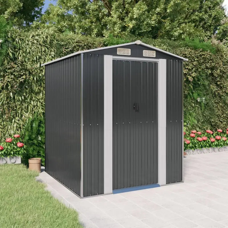 Tuinhuizen van gegalvaniseerd staal met praktische ventilatieopening - 192 x 191 x 223 cm / 1 - Tuinhuizen
