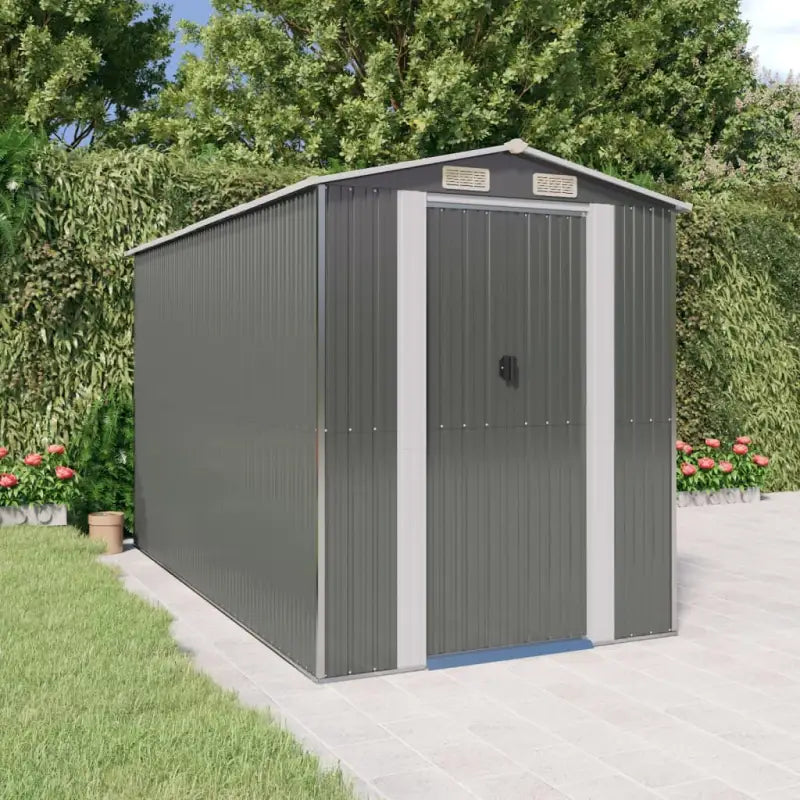 Tuinhuizen van gegalvaniseerd staal met praktische ventilatieopening - 192 x 357 x 223 cm / 1 - Tuinhuizen