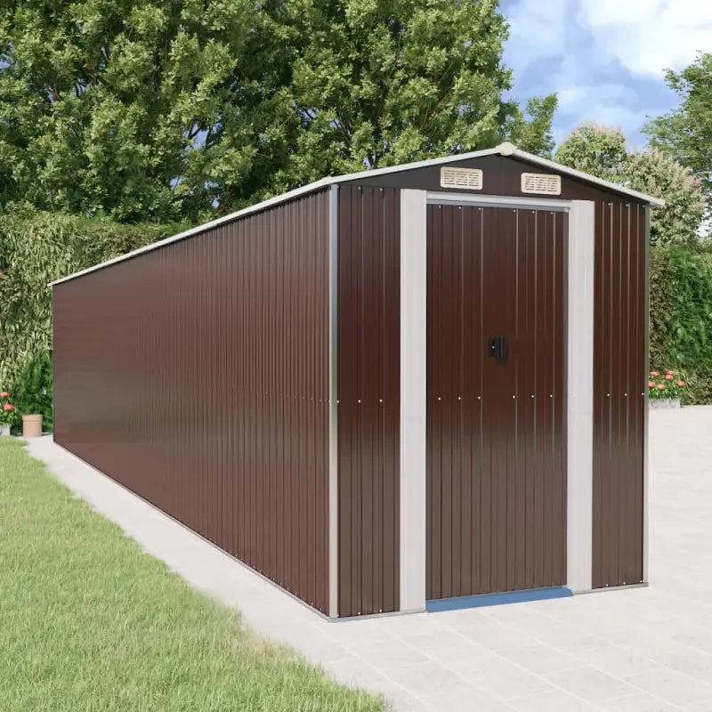 Tuinhuizen van gegalvaniseerd staal met praktische ventilatieopening - 192 x 938 x 223 cm / 1 - Tuinhuizen