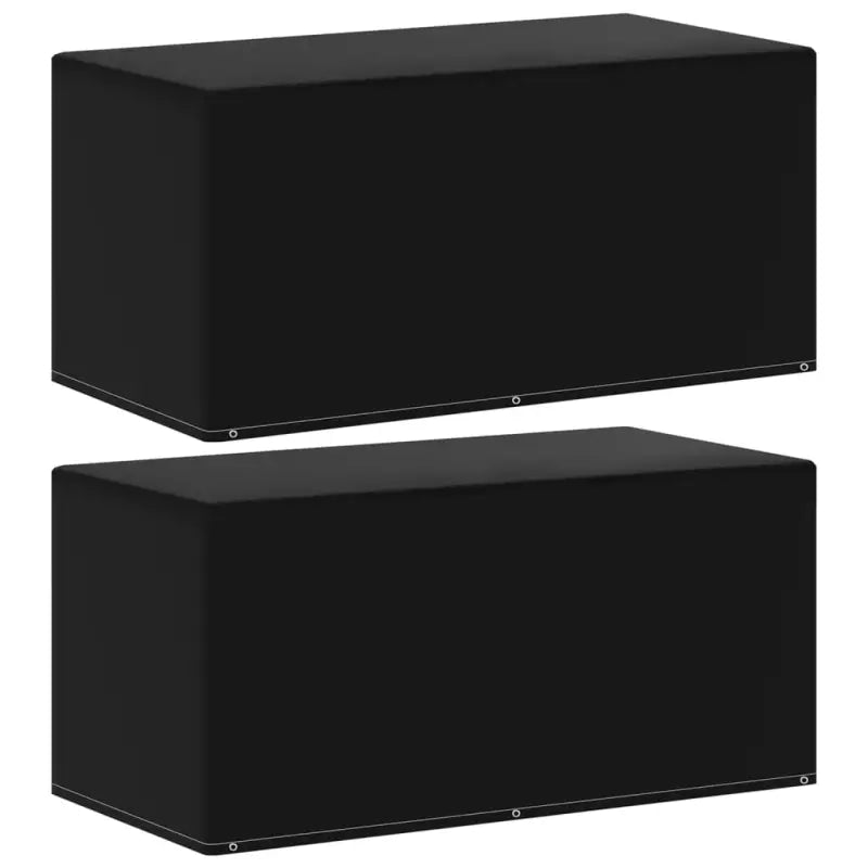 Tuinmeubelhoes voor 8-persoons rattan tuinsets met levering bevat - 160 x 80 x 75 cm / 2 - Tuinmeubelhoezen