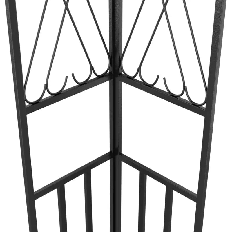 Tuinpaviljoen met decoratieve kruisvormige details voor stijl en schaduw - Partytenten & prieëlen