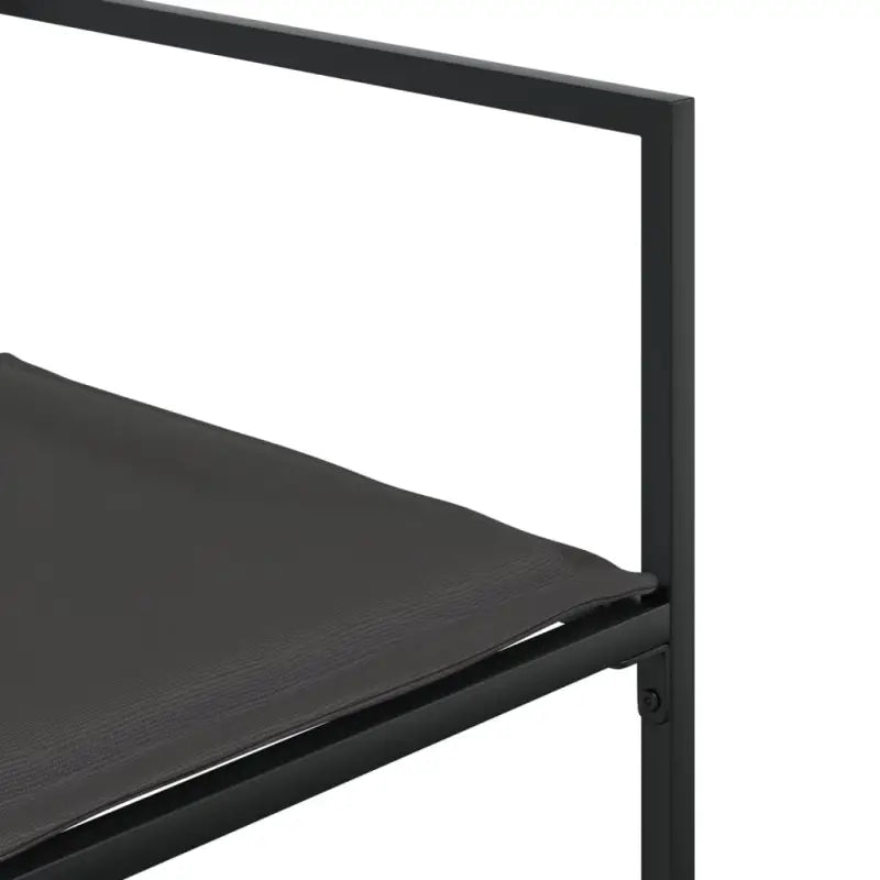 Tuinset met gehard glas en gepoedercoat staal voor gezellige buitenruimte - Tuinsets