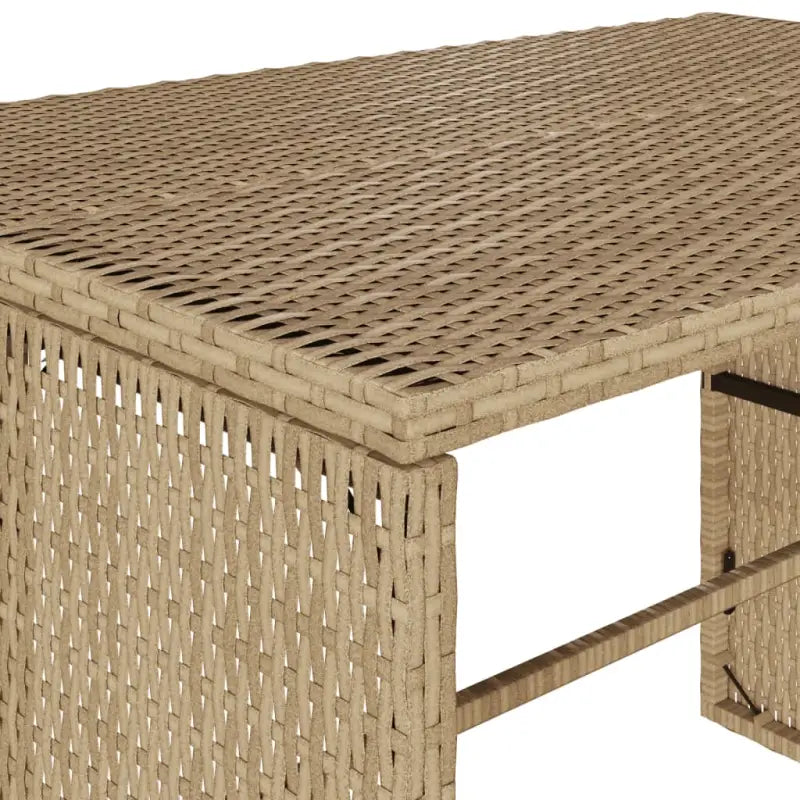 Tuinset met poly rattan en comfortabele zitervaring voor terras en tuin - Tuinsets