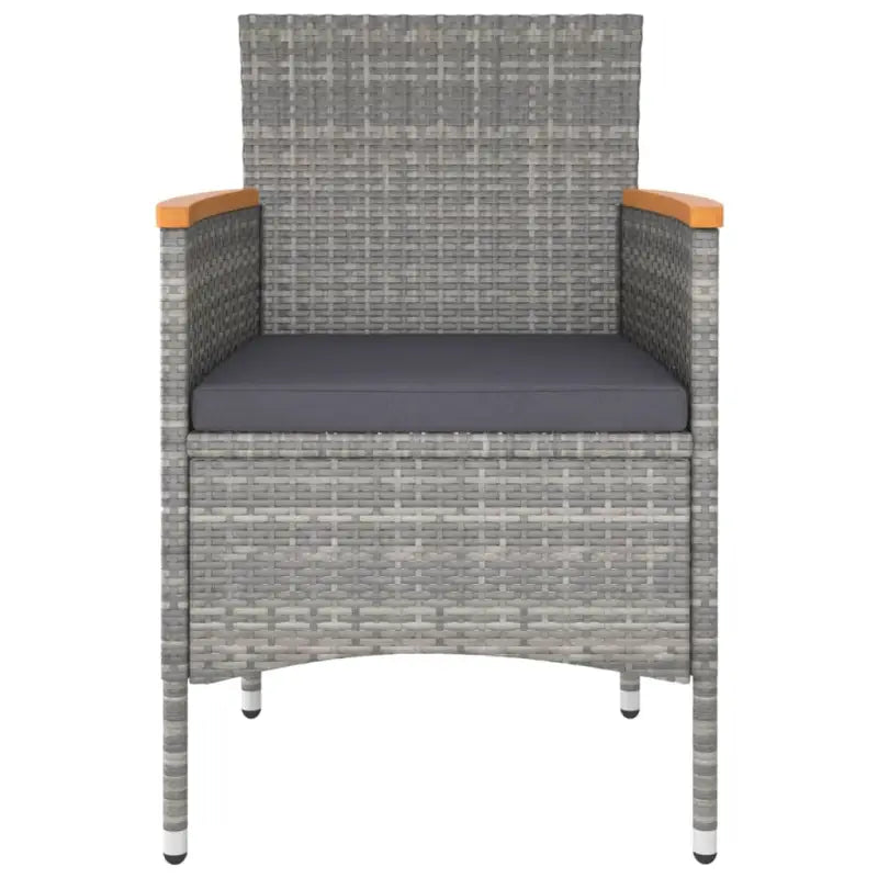 Tuinset met poly rattan en stevig stalen frame voor buitengebruik - Tuinstoelen