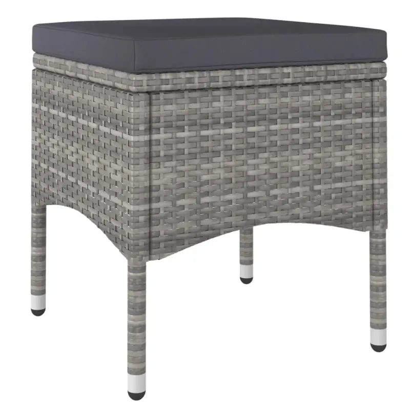 Tuinset met poly rattan en stevig stalen frame voor buitengebruik - Tuinstoelen