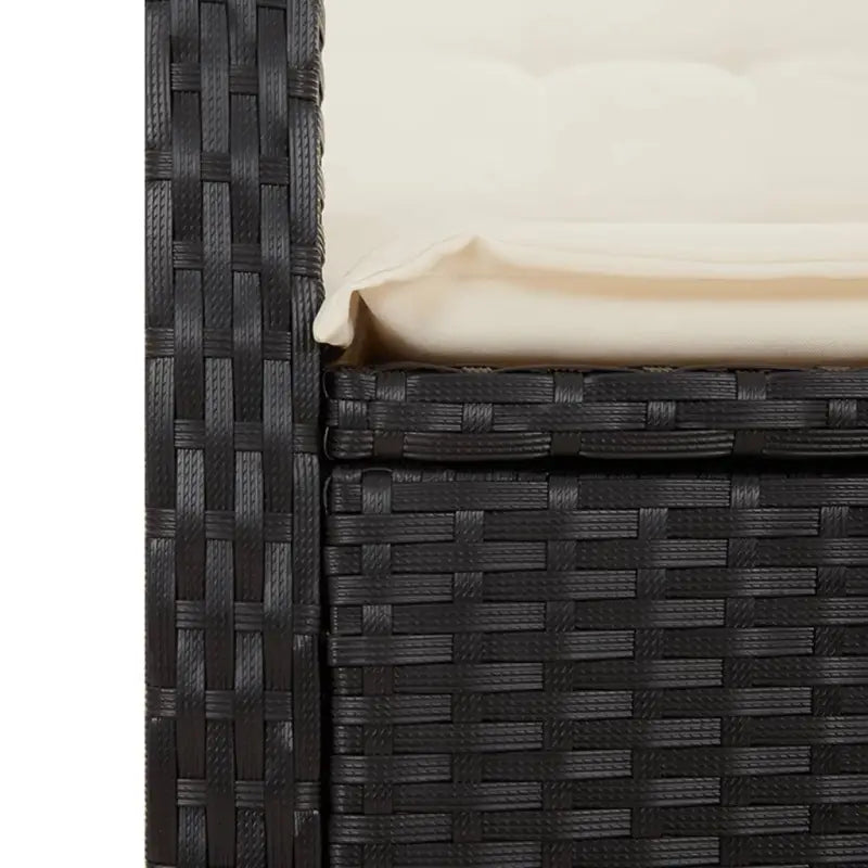 Tuinset met poly rattan en wasbare hoes voor een comfortabele zitervaring - Tuinsets