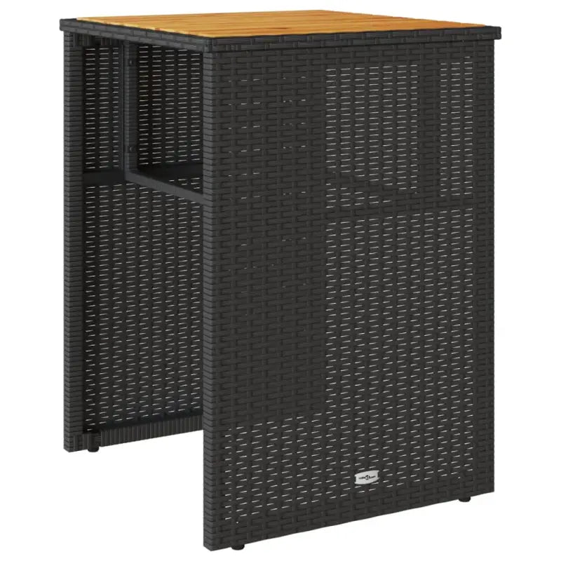 Tuinset met zwart materiaal en gepoedercoat staal voor elke tuin - Tuinsets