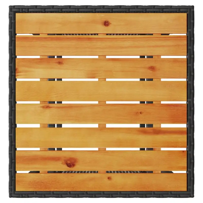 Tuinset met zwart materiaal en gepoedercoat staal voor elke tuin - Tuinsets