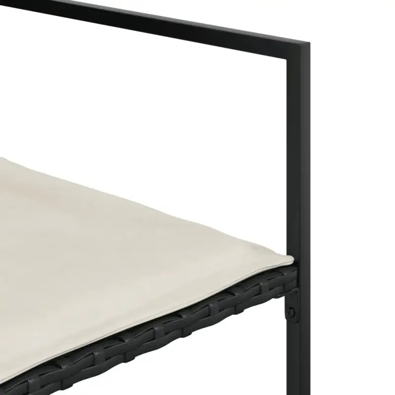 Tuinset van poly rattan met gemakkelijk schoon en wasbare hoes - Tuinsets