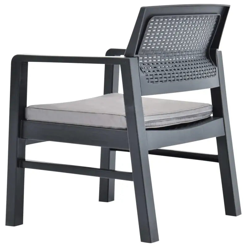 Tuinset voor ontspannen buitenleven en sociale momenten - Grijs - Tuinsets