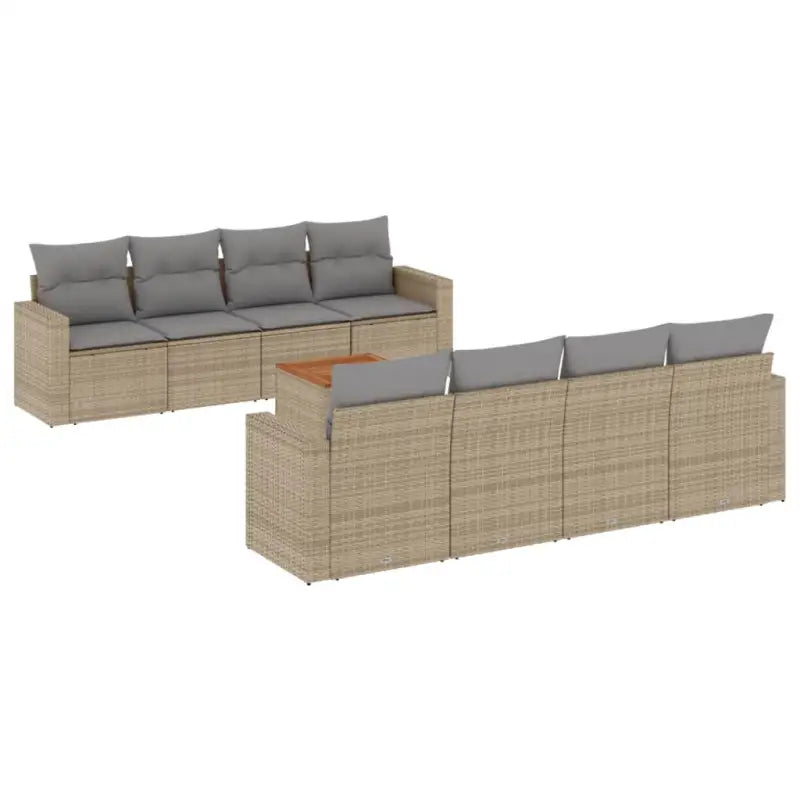 Tuinsets in gemengd beige met waterdichte tas voor buiten ontspanning - Tuinsets