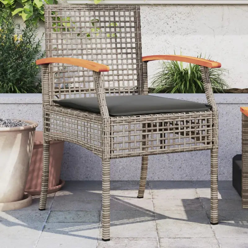 Tuinstoelen met poly rattan en comfortabele zitervaring - Tuinstoelen