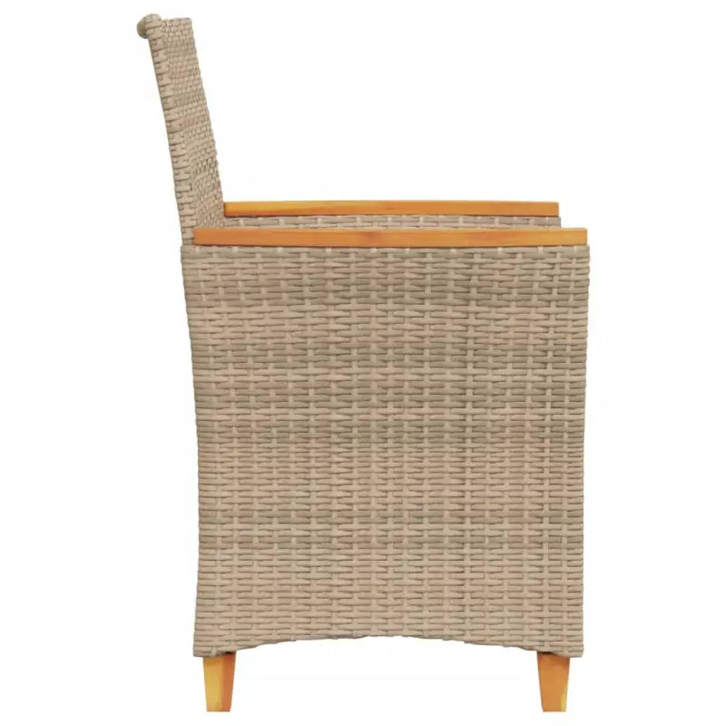 Tuinstoelen met poly rattan voor een comfortabele zitervaring - Tuinstoelen