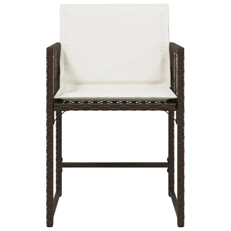 Tuinstoelen met poly rattan voor een comfortabele zitervaring met wasbare hoes - Tuinstoelen