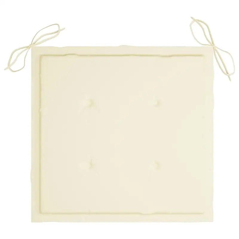 Tuinstoelen van massief acaciahout en roestvrij staal voor buiten gebruik - Tuinstoelen