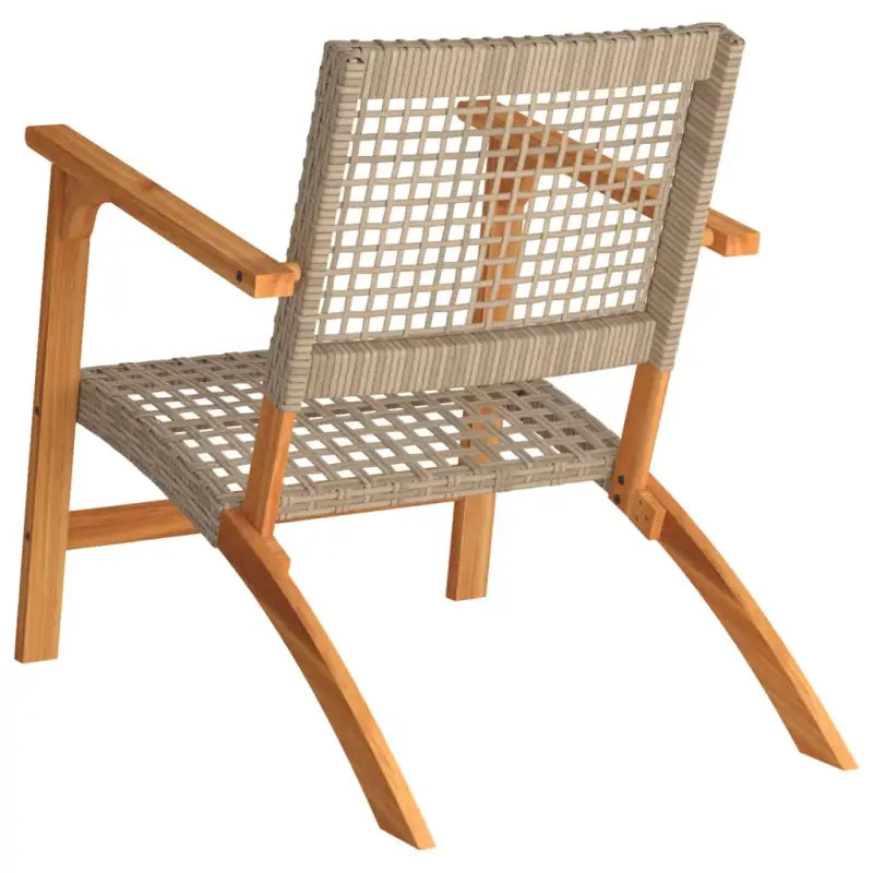 Tuinstoelen van poly rattan voor duurzame en comfortabele buitenruimte - Tuinsets