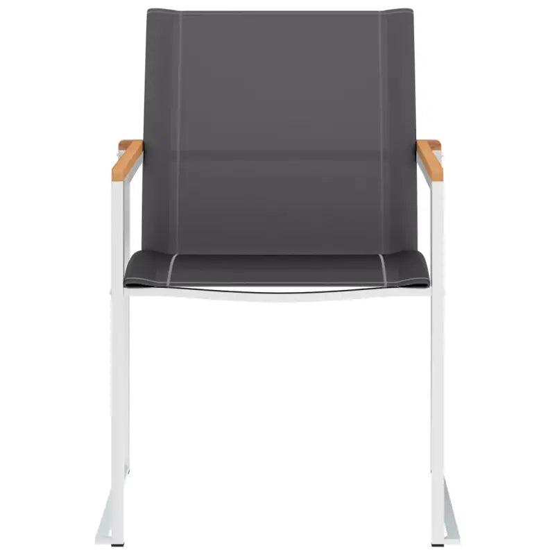 Tuinstoelen van teakhout met roestvrij staal voor een stijlvolle tuin - Tuinstoelen