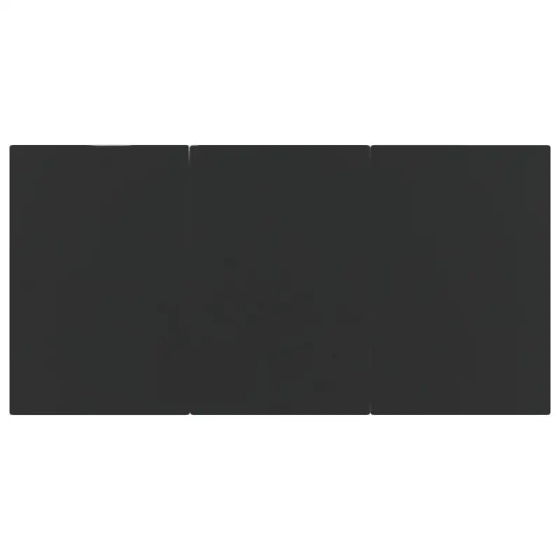 Tuinstoelset van poly rattan met gehard glas en eenvoudig schoonmaken - Tuinsets