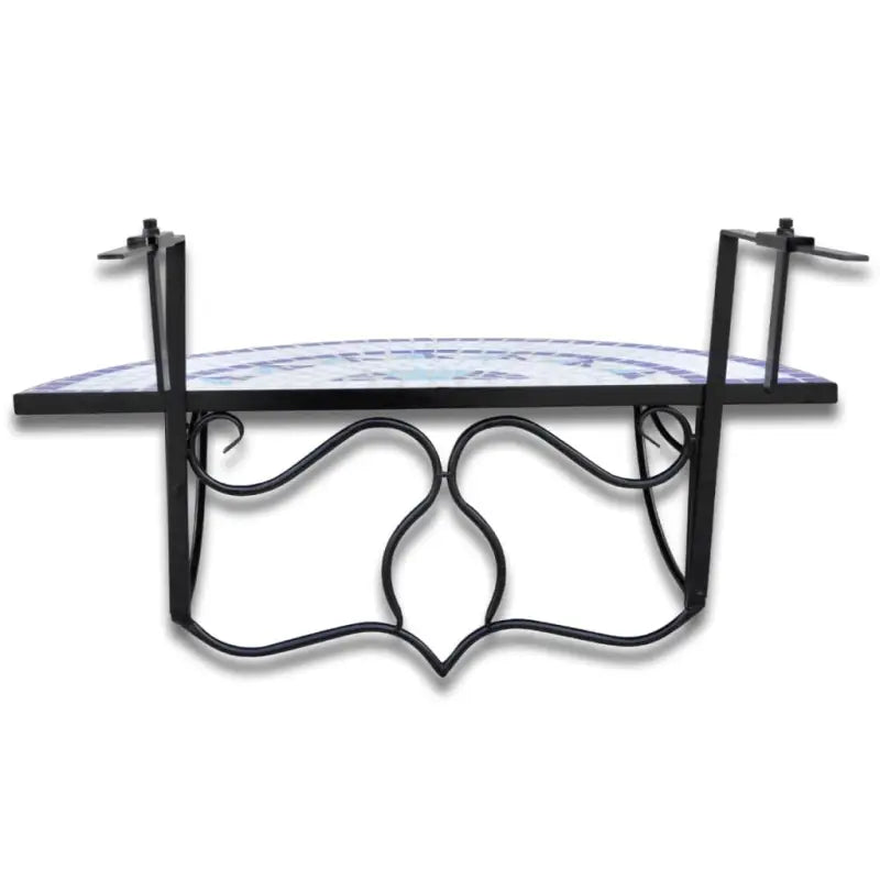 Tuintafel met halfcirkelvormig ontwerp voor balkon of terras - Tuintafels