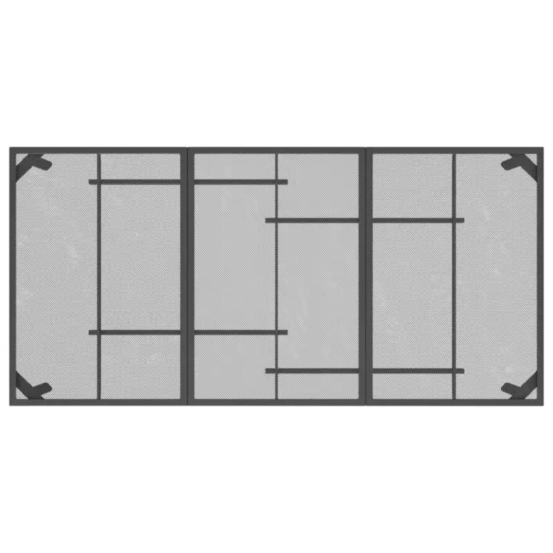 Tuintafel met trendy gaasdesign en stabiel frame voor buitengebruik - Tuintafels