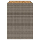 Tuintafels met houten blad en poly rattan voor buiten eenvoudiger schoonmaken - Tuintafels