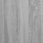 Tv-meubel in grijs Sonoma met bewerkt hout en industrieel metalen frame - Tv-meubels