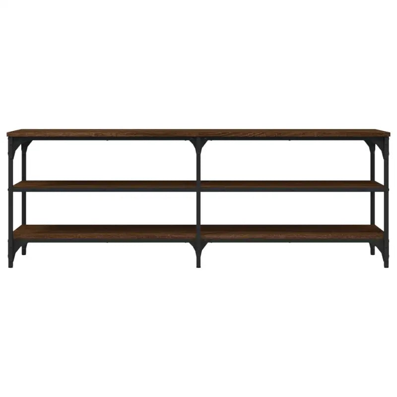 Tv-meubel met industrieel ontwerp en bewerkt hout met verstelbare poten - Tv-meubels